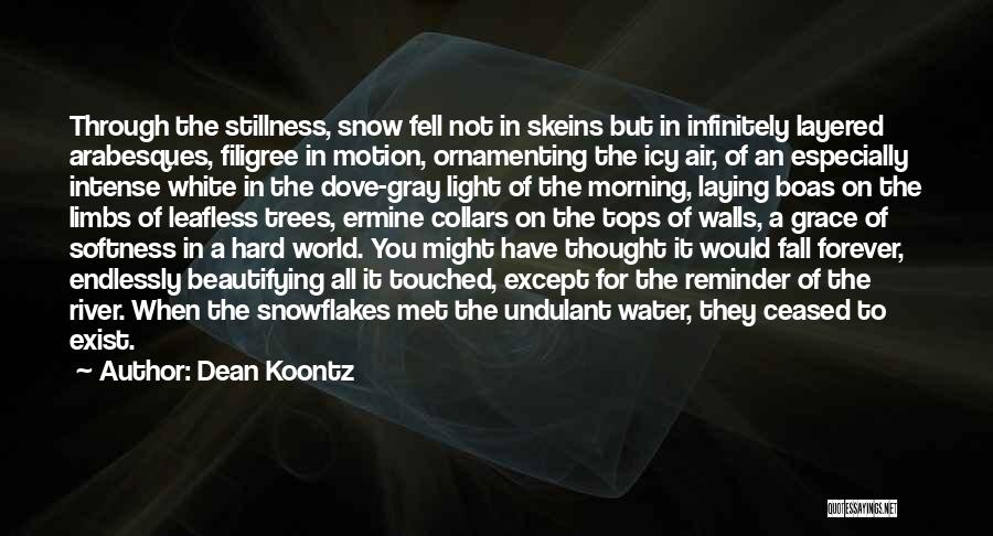 Icy Morning Quotes By Dean Koontz
