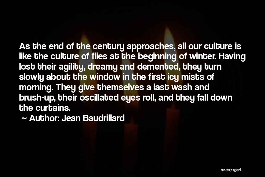 Icy Morning Quotes By Jean Baudrillard