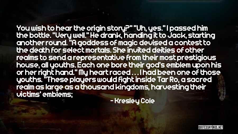 I'd Fight For You Quotes By Kresley Cole