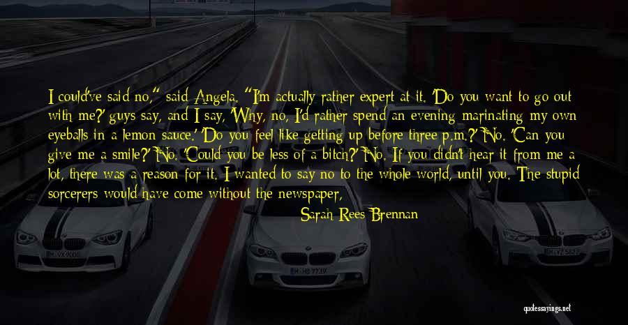 I'd Give You The World Quotes By Sarah Rees Brennan