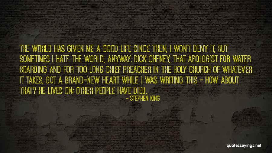 I'd Hate Me Too Quotes By Stephen King I'd Hate Me Too Quotes By Stephen King