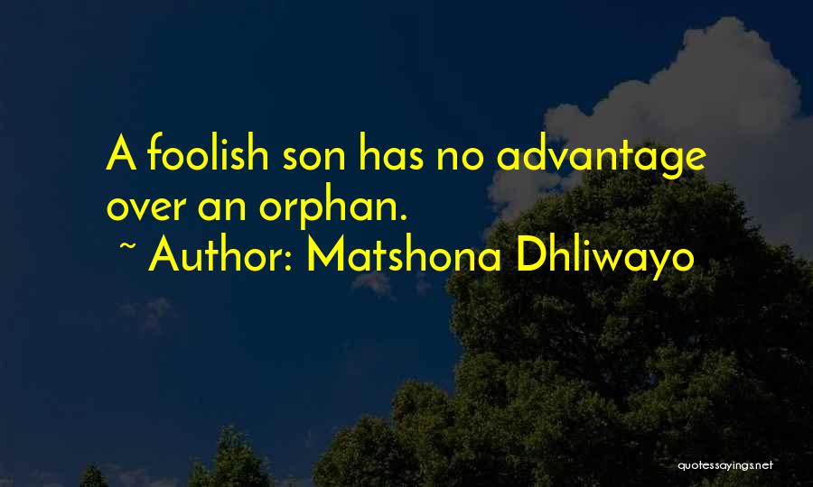 I'd Rather Be A Fool Quotes By Matshona Dhliwayo