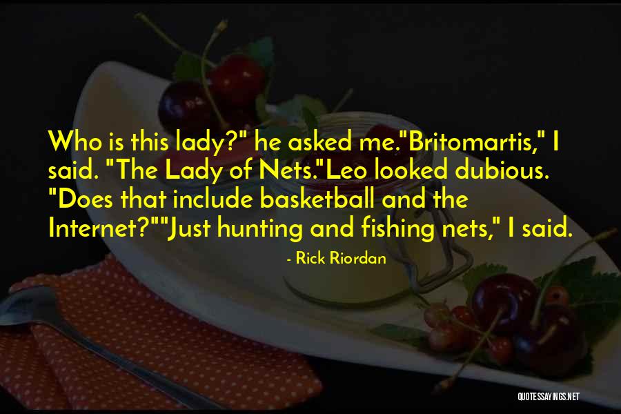 I'd Rather Be Hunting Quotes By Rick Riordan