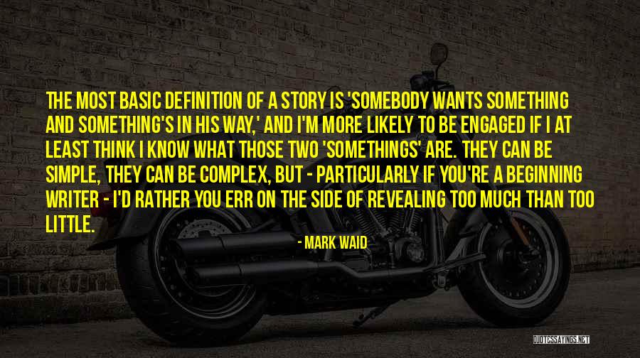 I'd Rather Quotes By Mark Waid