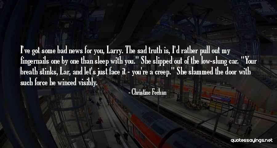 I'd Rather Sleep Quotes By Christine Feehan I'd Rather Sleep Quotes By Christine Feehan