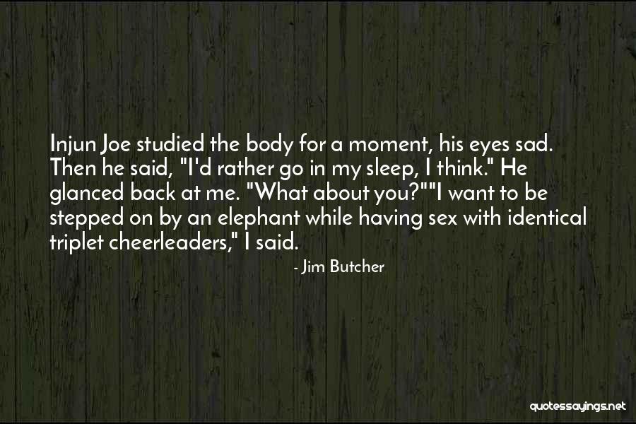 I'd Rather Sleep Quotes By Jim Butcher I'd Rather Sleep Quotes By Jim Butcher