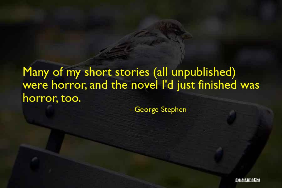 Idare Mahkemesi Quotes By George Stephen Idare Mahkemesi Quotes By George Stephen