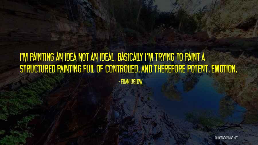 Idea And Ideal Quotes By Euan Uglow Idea And Ideal Quotes By Euan Uglow