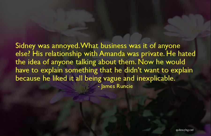 Idea And Private Quotes By James Runcie Idea And Private Quotes By James Runcie