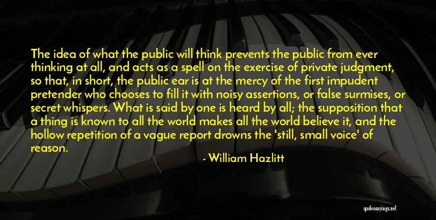 Idea And Private Quotes By William Hazlitt Idea And Private Quotes By William Hazlitt