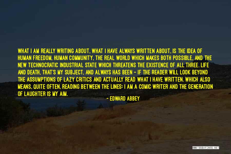 Idea Generation Quotes By Edward Abbey