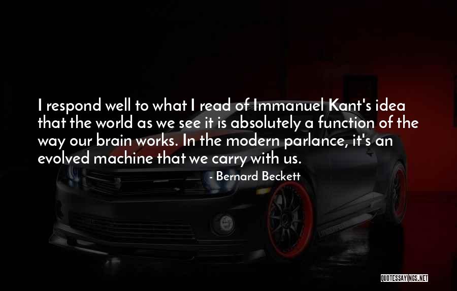 Idea Machine Quotes By Bernard Beckett Idea Machine Quotes By Bernard Beckett