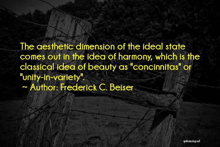 Ideal Beauty Quotes By Frederick C. Beiser