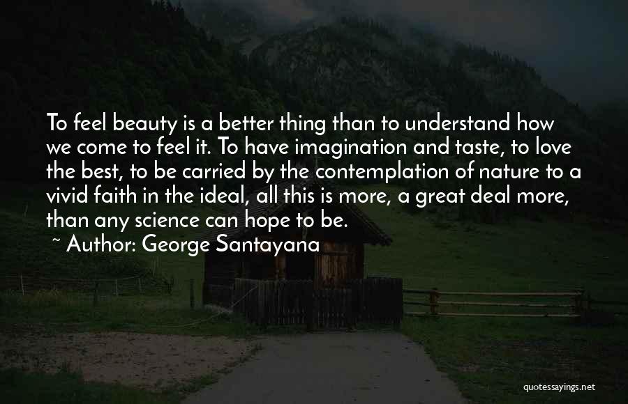 Ideal Beauty Quotes By George Santayana