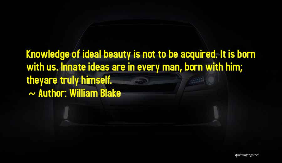 Ideal Beauty Quotes By William Blake