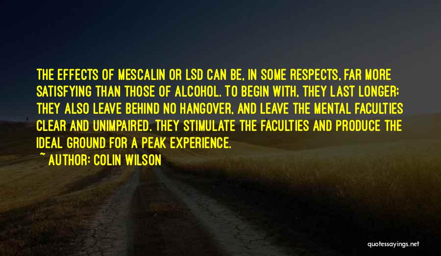 Ideal Quotes By Colin Wilson