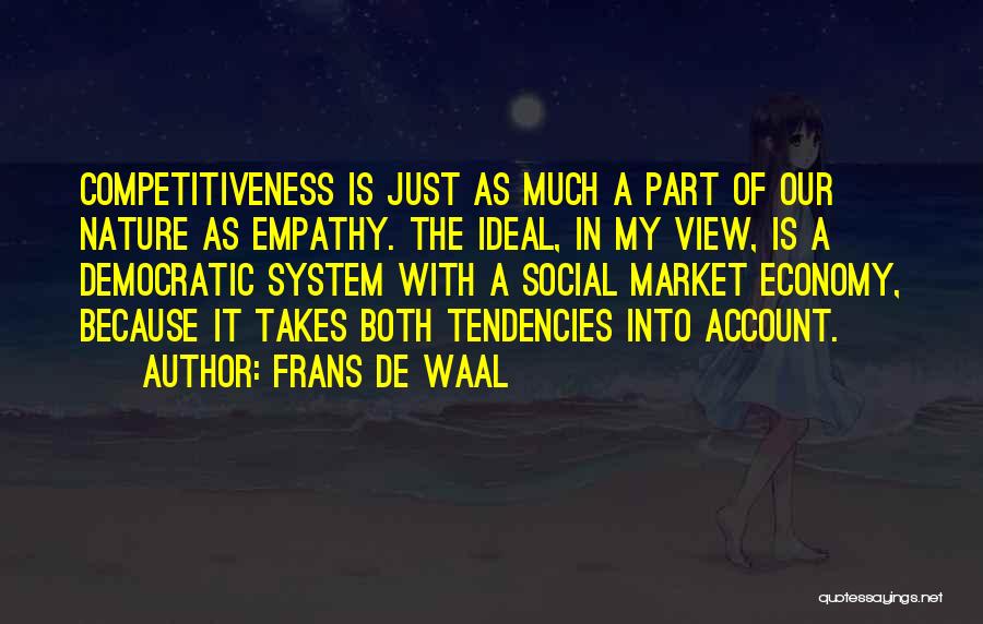 Ideal Quotes By Frans De Waal