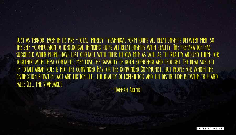 Ideal Relationships Quotes By Hannah Arendt Ideal Relationships Quotes By Hannah Arendt