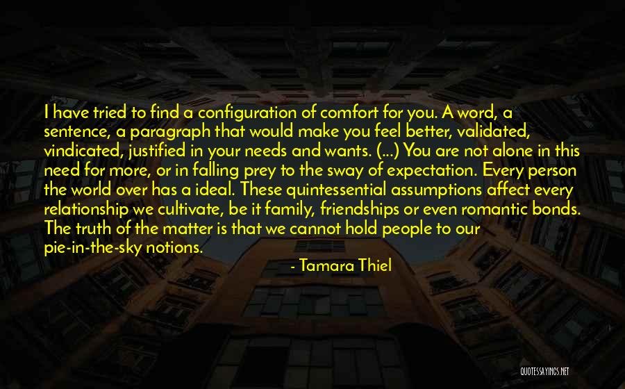 Ideal Relationships Quotes By Tamara Thiel Ideal Relationships Quotes By Tamara Thiel