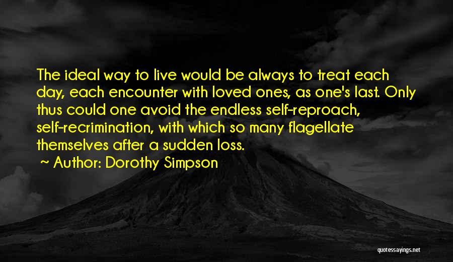 Ideal Self Quotes By Dorothy Simpson