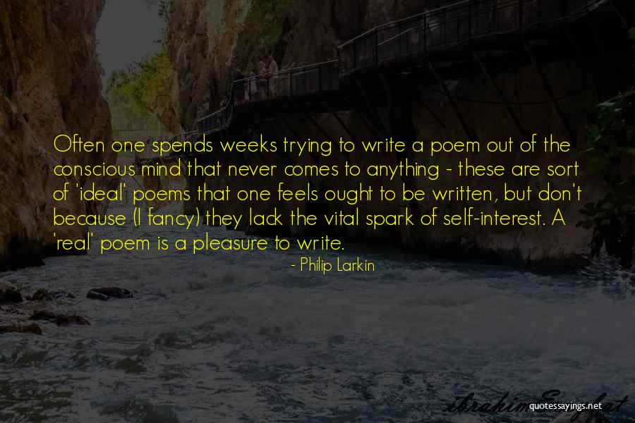 Ideal Self Quotes By Philip Larkin