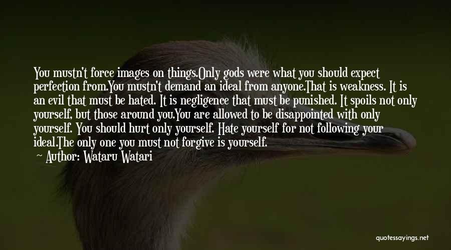Ideal Self Quotes By Wataru Watari
