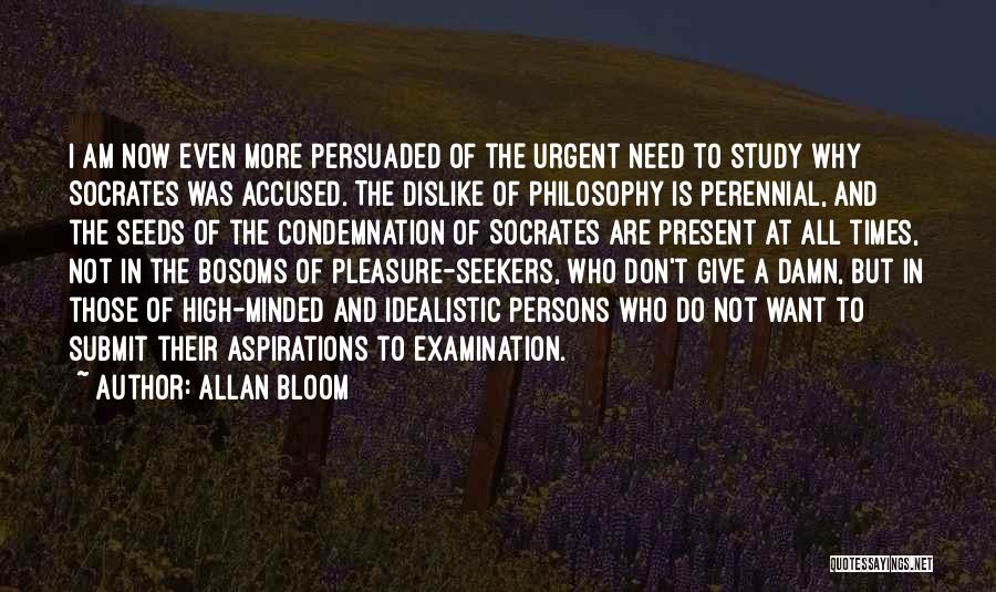 Idealistic Quotes By Allan Bloom