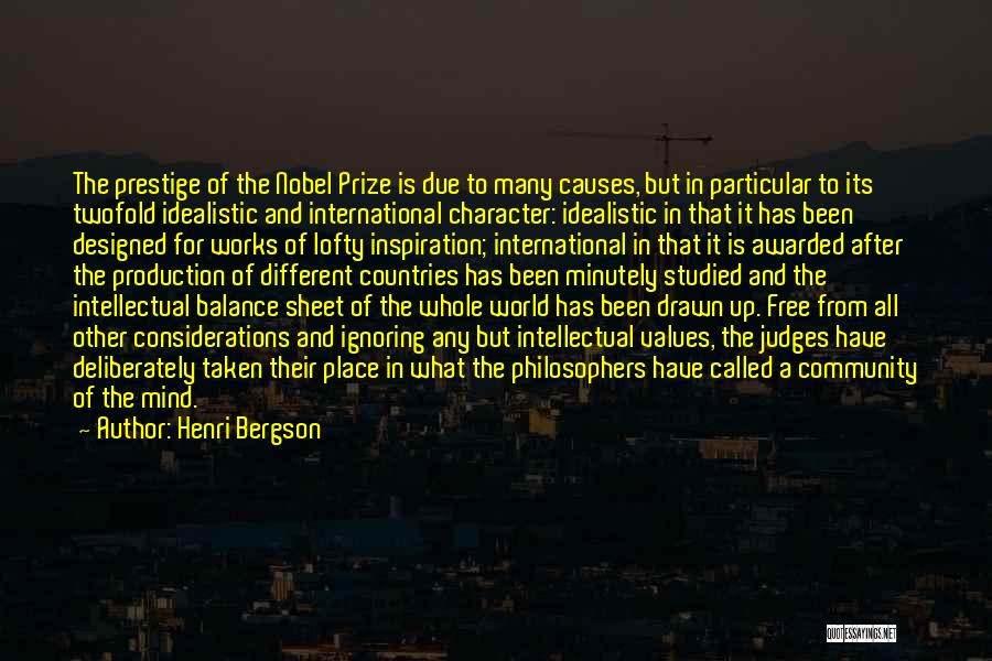 Idealistic Quotes By Henri Bergson