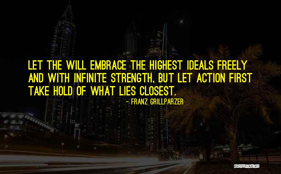 Ideals And Reality Quotes By Franz Grillparzer