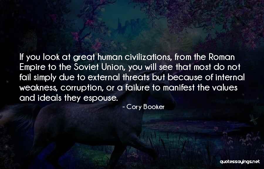 Ideals And Values Quotes By Cory Booker Ideals And Values Quotes By Cory Booker
