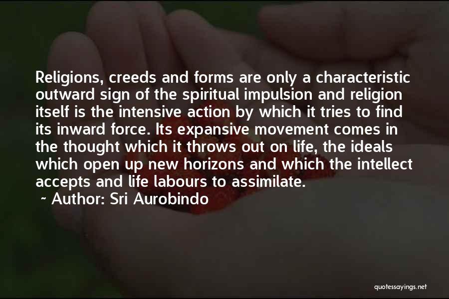 Ideals In Life Quotes By Sri Aurobindo