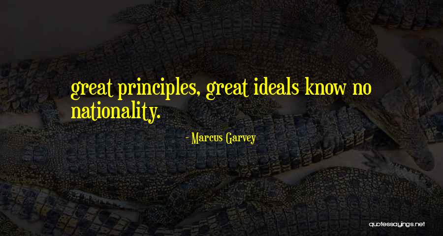 Ideals Quotes By Marcus Garvey