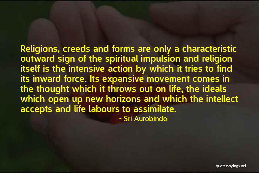 Ideals Quotes By Sri Aurobindo