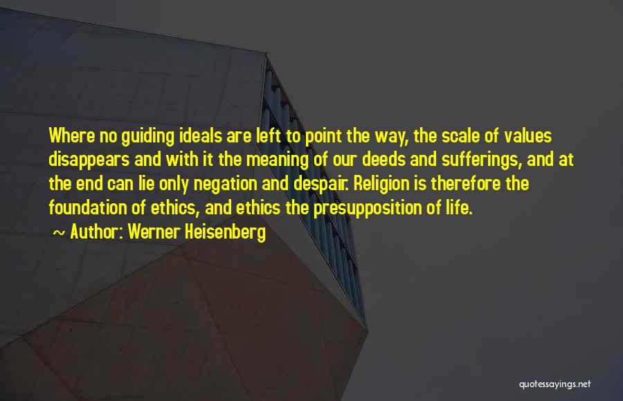 Ideals Quotes By Werner Heisenberg