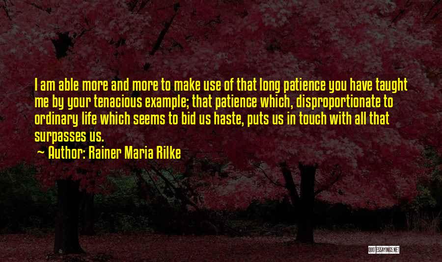 Idealul De Viata Quotes By Rainer Maria Rilke