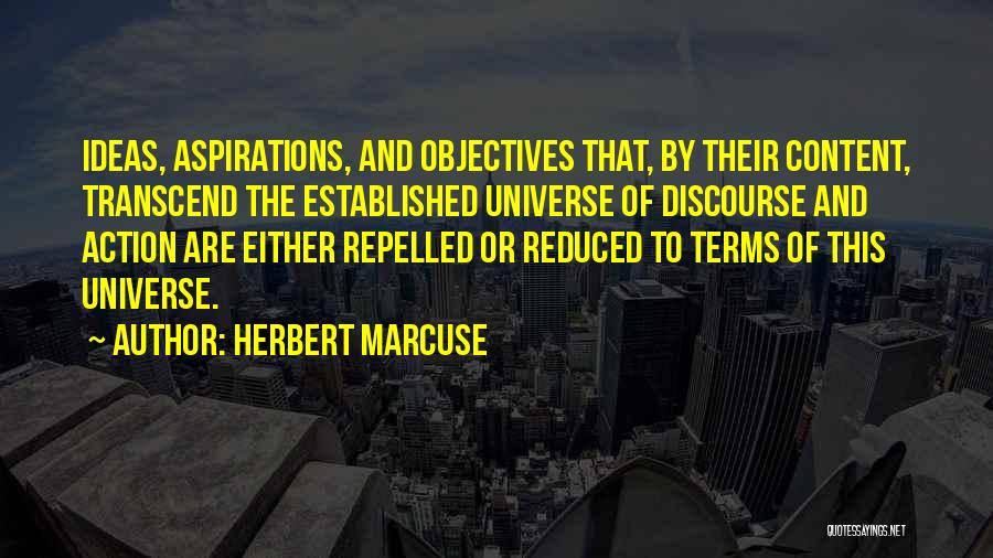 Ideas And Action Quotes By Herbert Marcuse