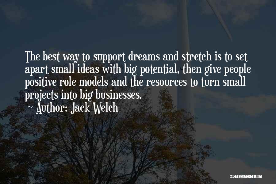 Ideas And Dreams Quotes By Jack Welch
