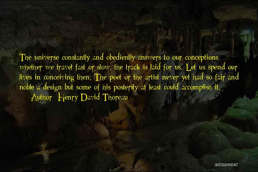 Ideas And Reality Quotes By Henry David Thoreau