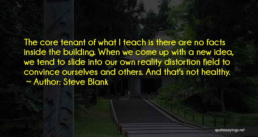 Ideas And Reality Quotes By Steve Blank