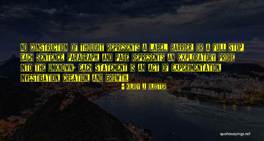 Ideas Quotes Quotes By Kilroy J. Oldster Ideas Quotes Quotes By Kilroy J. Oldster