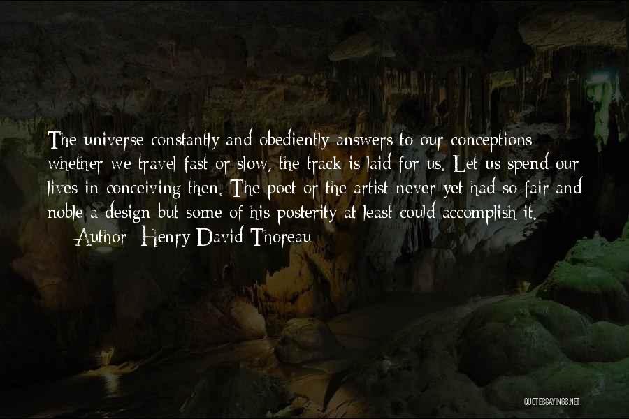 Ideas To Reality Quotes By Henry David Thoreau