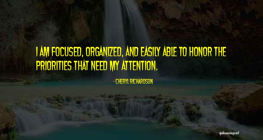 Ideju Kauss Quotes By Cheryl Richardson Ideju Kauss Quotes By Cheryl Richardson