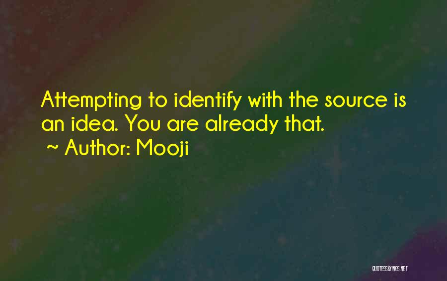 Identify The Source Of Quotes By Mooji