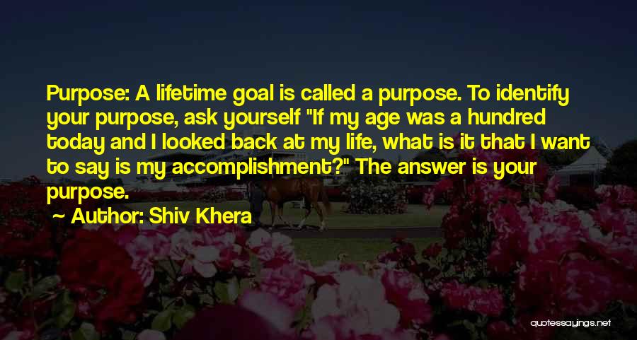 Identify Yourself Quotes By Shiv Khera