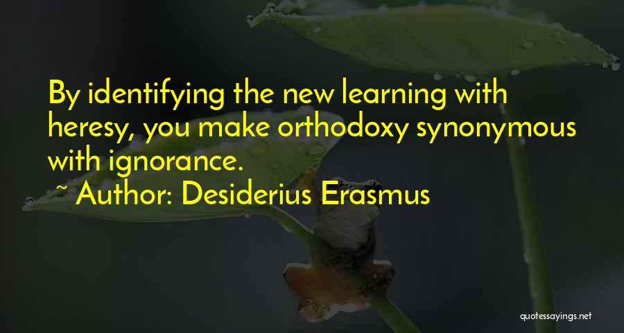 Identifying Quotes By Desiderius Erasmus