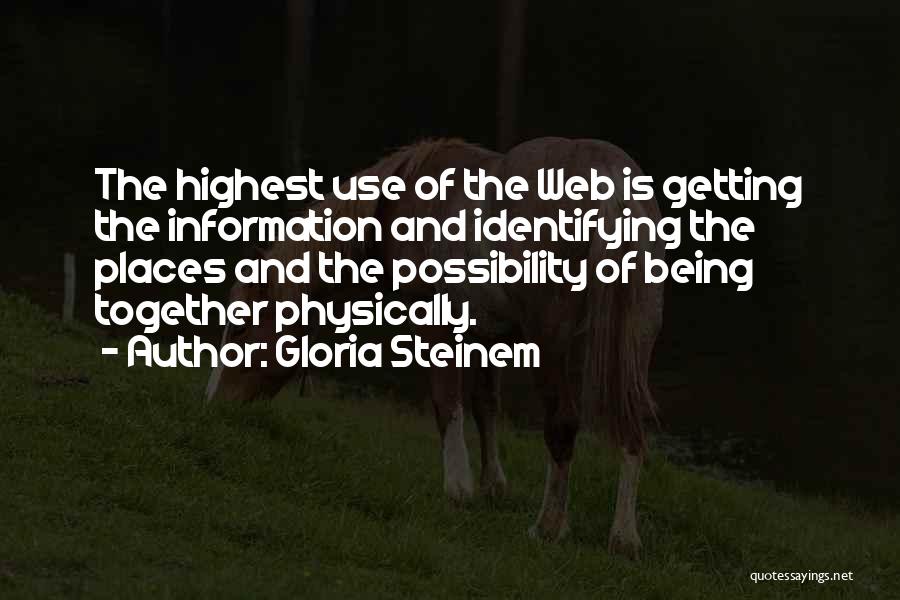 Identifying Quotes By Gloria Steinem