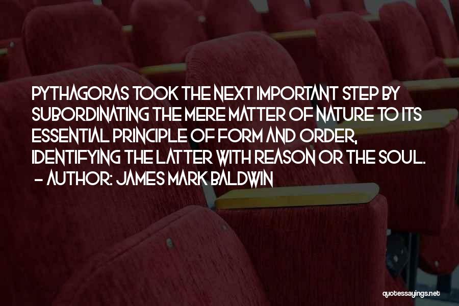 Identifying Quotes By James Mark Baldwin