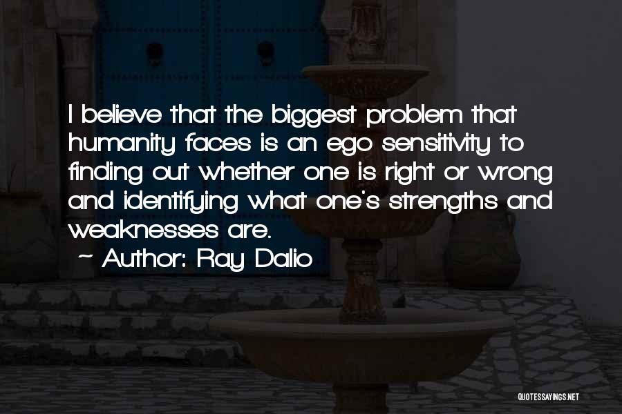 Identifying Weaknesses Quotes By Ray Dalio