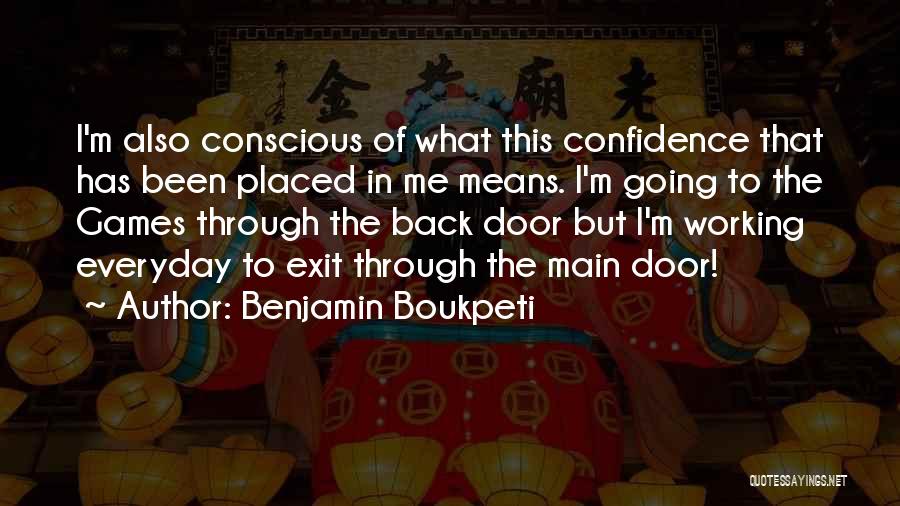 Identiquest Quotes By Benjamin Boukpeti