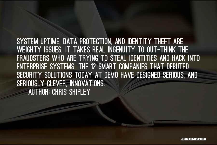 Identities Quotes By Chris Shipley